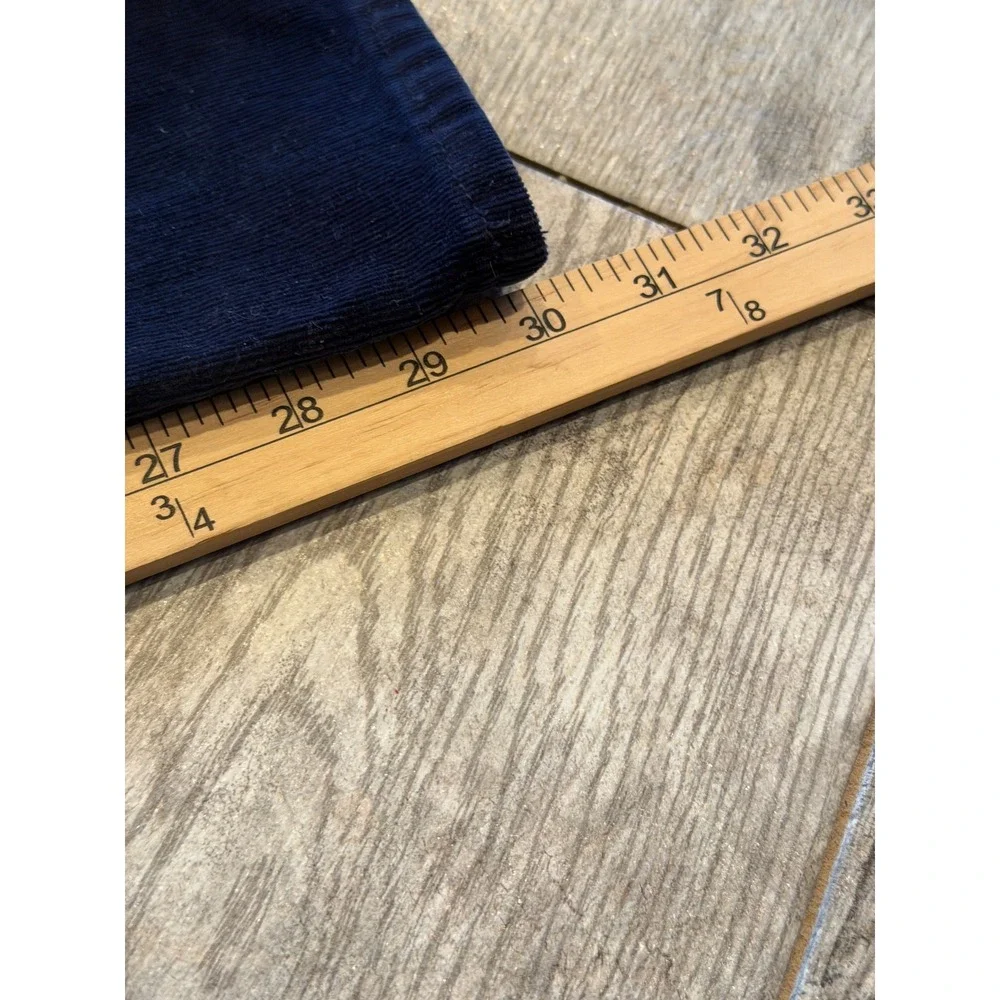 Kut‎ from the Kloth Corduroy Pants 2 Navy Blue Slim Straight KP488 Diana Skinny